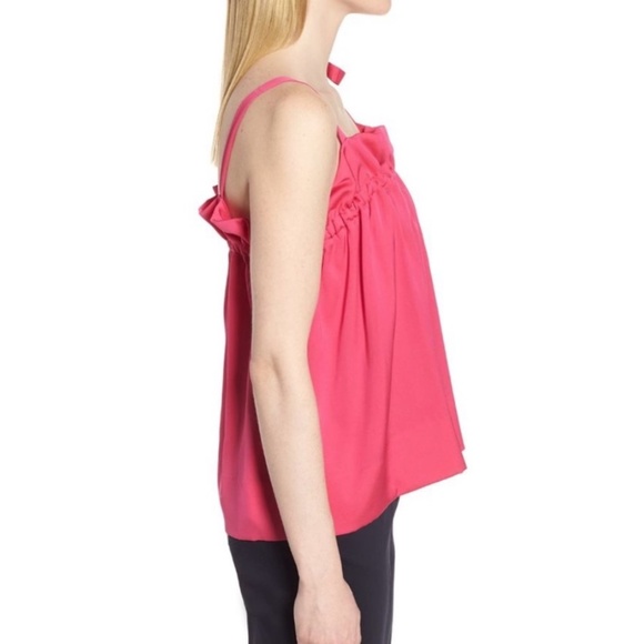 Lewit Silk Tank Pink Size Medium NWOT - Picture 3 of 9